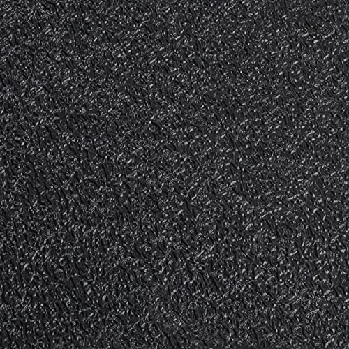 MotionTex Exercise Equipment Mat for Under Treadmill, Stationary Bike, Rowing Machine, Elliptical, Fitness Equipment, Home Gym Floor Protection, 30" x 78", Black