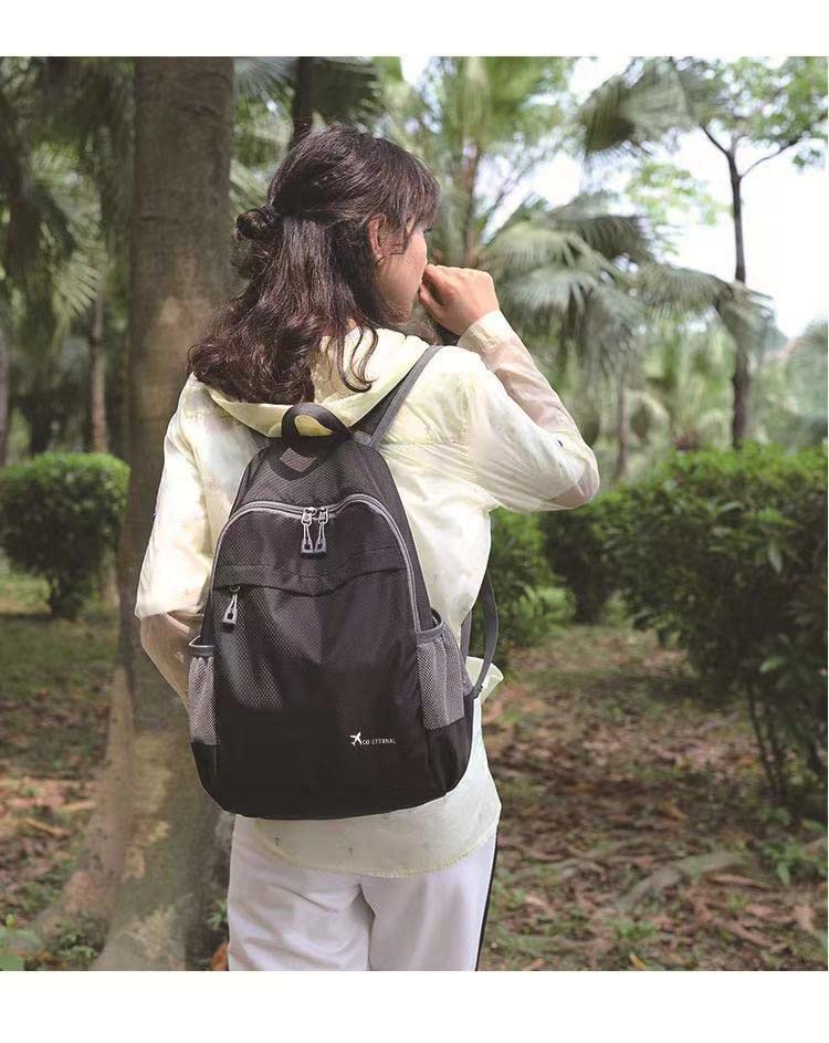 Geboldil Men's and women's waterproof backpack traveling backpack - color: Rose Red