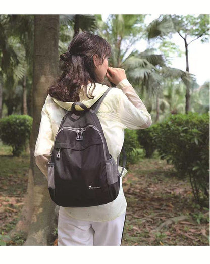 Geboldil Men's and women's waterproof backpack traveling backpack - color: Rose Red