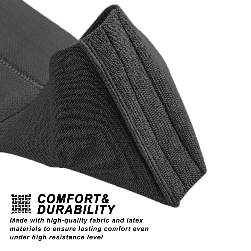 LARA STAR Bench Press Power Resistance Band, Bench Power Weight Lifting Training Fitness Increase Strength Push Up Gym Workout - color: Black(Tension:Over 300lb)