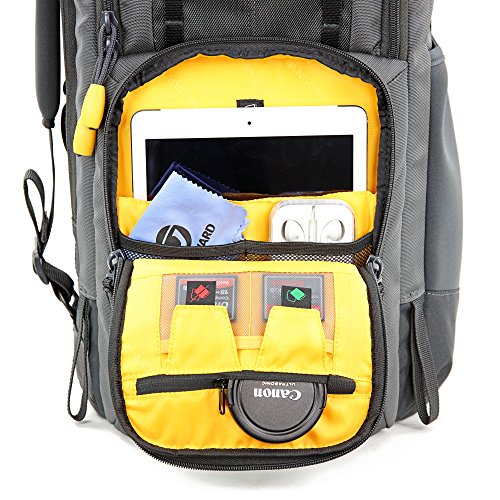 VANGUARD Alta Sky 66 Camera Backpack for Sony, Nikon, Canon DSLR with up to 600 mm f/4 Lens, 30L Capacity, - size: AltaSky66