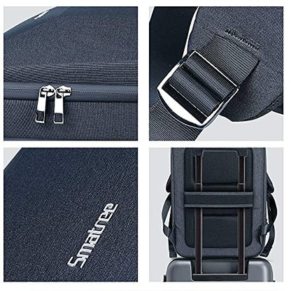 Smatree 15.6 -16 inch Waterproof Man Tech Backpack for MacBook Pro M4 2024 /M3 2023/M2 A2991 A2780 A2485,ROG Zephyrus G15/Zephyrus Duo 15 SE, IdeaPad Gaming 3,ASUS TUF F15/A15 Hard Travel Carrying Bag - color: Black