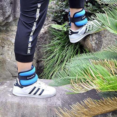 Fitvids Fully Adjustable Ankle Wrist Arm Leg Weights, 1-20LBS, Multiple Options - style: 2.5 lbs each (5-lb pair), Purple