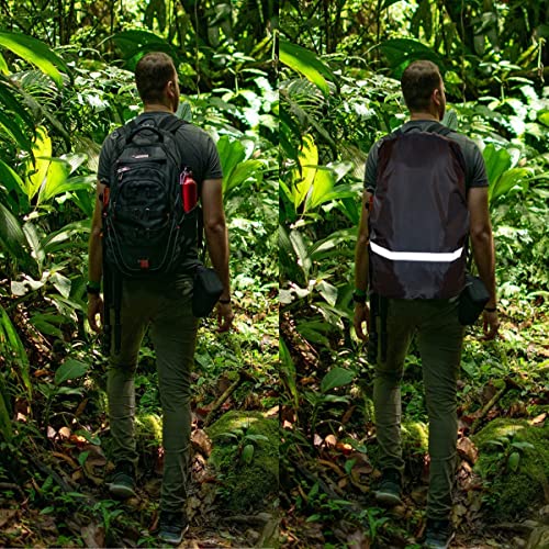 Backpack Rain Cover, Outdoor Backpack Covers, Waterproof Backpack Snow Cover for Travel, Climbing, Hiking and Outdoor Activites - color: Black