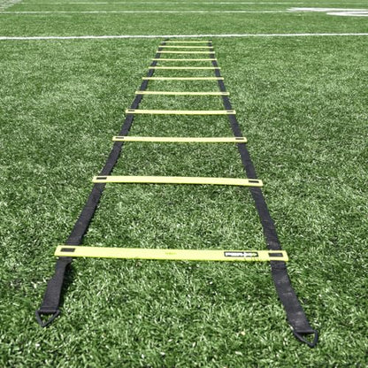 PER4M Speed Ladder - Speed and Agility Training for Basketball, Football, Soccer - Footwork Improvement, Coordination, Quickness, Athletic Training - Leg Strength, Body Control, Foot Control Trainer
