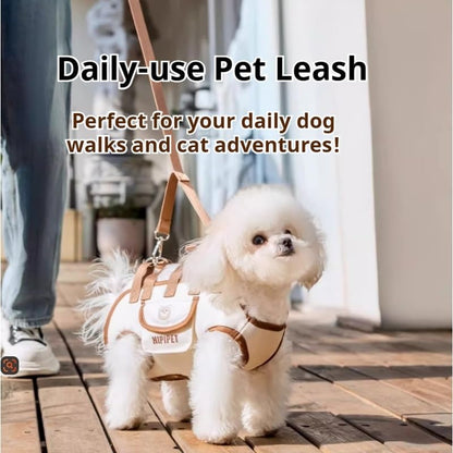 Hands Free 6-in-1 Pet Carrier Backpack for Travel, Adjustable Sling Shoulder Bag with Spine Support & Lift Harness, Breathable Air Mesh Carrier for Dogs & Cats (8-14 lbs) - size: 8-14 lbs