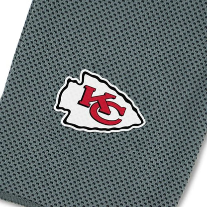 Northwest NFL Kansas City Chiefs Cooling Towel, 12" x 40", Charcoal - color: Kansas City Chiefs