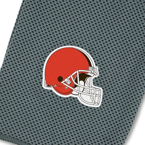 Northwest NFL Cleveland Browns Cooling Towel, 12" x 40", Charcoal - color: Cleveland Browns