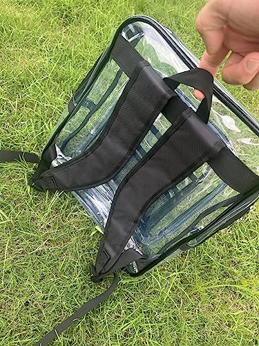 heavy duty cleanroom clear backpack for engineer working in clean room … - color: One Piece Clear Small