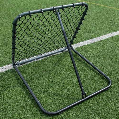 QuickPlay Pro Soccer Rebounder Net (2 Sizes) - Ball Rebounder Soccer Net, Heavy Duty, Adjustable Angle, with Galvanized Steel Frame & Rubber Feet, Soccer Training Equipment for Grass, Turf & Indoors - style: 3x3'