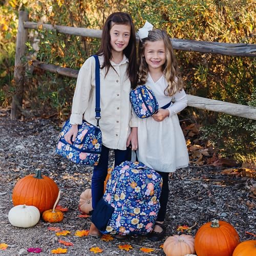 Wildkin 16-inch Kids Backpack – Durable, Padded & Spacious School Bag for Boys & Girls - Wildflower Bloom - color: Wildflower Bloom