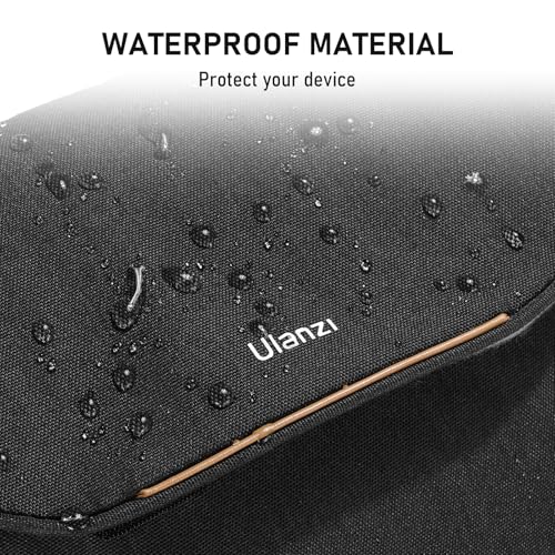 ULANZI Camera Bag, SLR/DSLR Camera Case Professional, Crossbody Photography Small Bag Fashion, Shoulder Bag for Women and Men Compatible for Sony Canon Nikon Mirrorless Camera Lightweight Black - size: Black 3-4 L