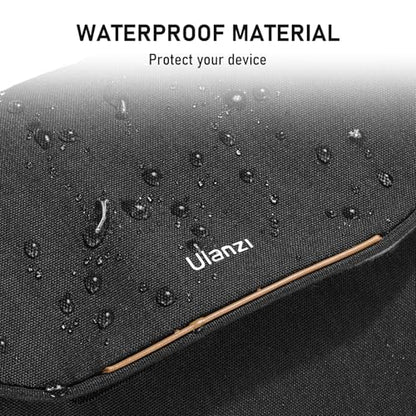 ULANZI Camera Bag, SLR/DSLR Camera Case Professional, Crossbody Photography Small Bag Fashion, Shoulder Bag for Women and Men Compatible for Sony Canon Nikon Mirrorless Camera Lightweight Black - size: Black 3-4 L