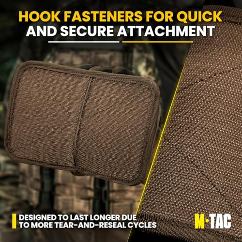 M-Tac Mesh Organizer Pouch with Hook & Loop Backing, EDC Tactical Admin Pouch, Backpack Organizer Insert, Small Gear Utility Bag - color: Multicam