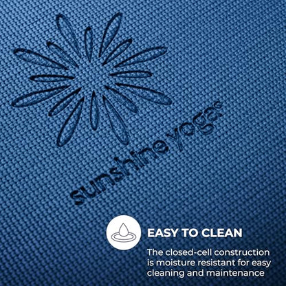 Voyage Yoga Mat, 6 Pack, 72" x 24" Professional Studio and Gym Bulk Yoga Mats, 5mm Thick, Durable, Anti-Tear, Non Slip Fitness and Exercise Mats - color: Assorted