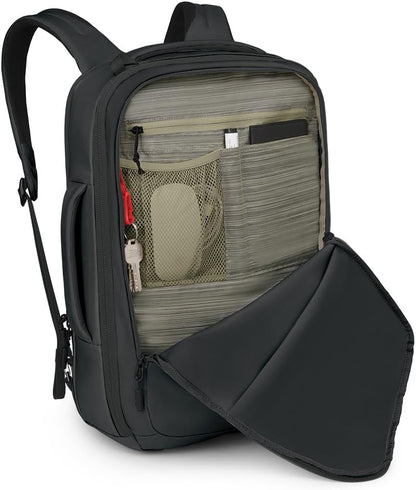Osprey Aoede 25L Commuter Briefcase Backpack, Black - color: Black