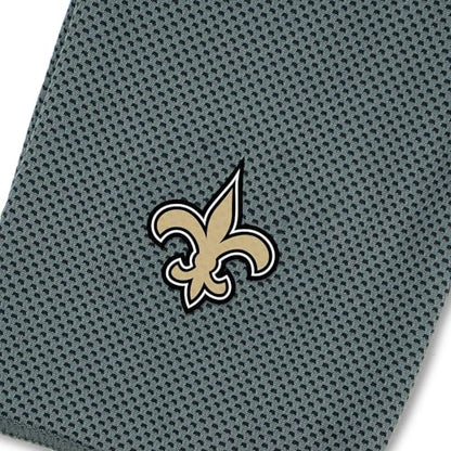 Northwest NFL New Orleans Saints Cooling Towel, 12" x 40", Charcoal - color: New Orleans Saints
