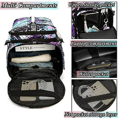 Gym Duffle Bag Backpack with Shoe Compartment,4 ways Travel Backpack for Women and Men,Multi-Functional Weekender bag with Waterproof Layer&Laptop Compartment for Fitness, Travel,Camping - color: Multicolor