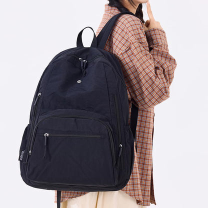 Backpack for Women, Work College Laptop Backpack, Lightweight Travel Backpack Purse, Casual Daypack Bag (Black) - color: Black
