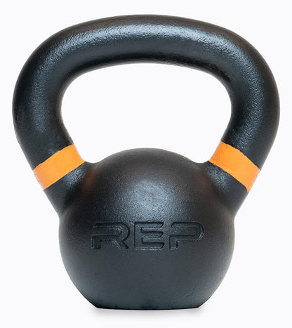 REP Fitness Single Kettlebells Weight Range, Cast Iron, Strength Training, Power Workout Equipment, Home Gym, Free Weights, Dumbbell Alternative, Exercise, Men, Women - style: 20lb