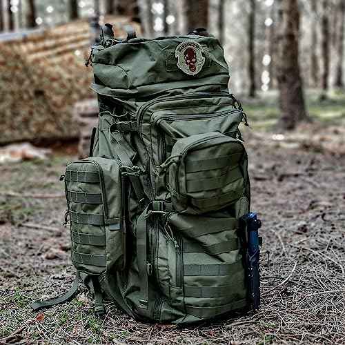Mardingtop Molle Tactical Utility Pouch, EDC Admin Pouch Bag, Molle Attachment Military Modular Attachment - color: 6401-black