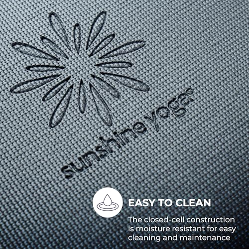Voyage Yoga Mat, 6 Pack, 72" x 24" Professional Studio and Gym Bulk Yoga Mats, 5mm Thick, Durable, Anti-Tear, Non Slip Fitness and Exercise Mats - color: Calm Studio Multi