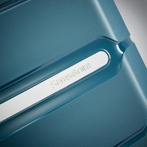 Samsonite Freeform Hardside Expandable with Double Spinner Wheels, Checked-Large 28-Inch, Dark Teal - color: Dark Teal, size: Checked-Large Spinner