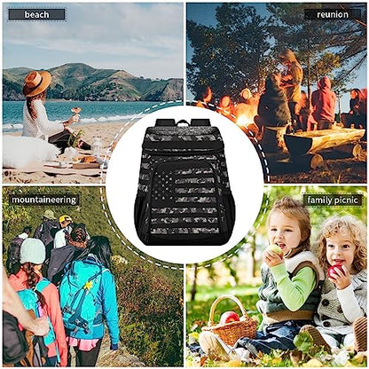 Tropical Pineapples Fruits Cooler Backpack Insulated Leak Proof Beach Cooler Bag Soft Lunch Picnic Hiking Camping Backpack Cooler - color: A108