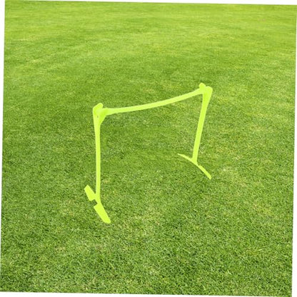 Abaodam Agility Speed Hurdles for Soccer Training Foldable Adjustable Height Practice Equipment Enhances Agility Coordination Jumping Skills for Athletes Versatile Football Training Aid