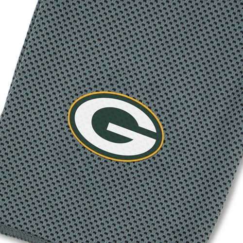 Northwest NFL Green Bay Packers Cooling Towel, 12" x 40", Charcoal - color: Green Bay Packers