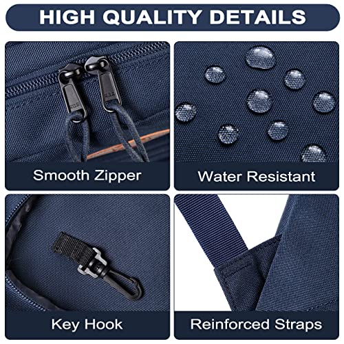 RAVUO School Backpack, Lightweight Classic Bookbag Casual Daypack for Men Women - color: Blue