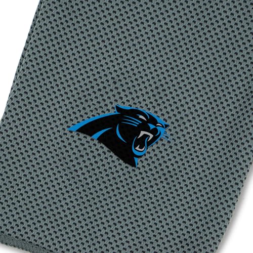 Northwest NFL Carolina Panthers Cooling Towel, 12" x 40", Charcoal - color: Carolina Panthers