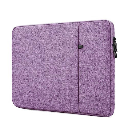 ProElife 15-Inch Laptop Sleeve Case for 2025-2023 MacBook Air 15 inch with M4 M3 M2 Accessory Traveling Carrying Case Water-Resistant Bag Cover for MacBook Air 15'' 2025 2024 2023 M4 M3 M2 (Purple) - color: Purple