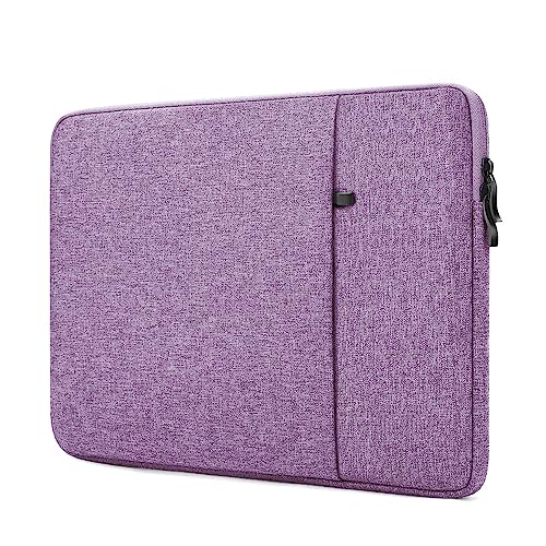 ProElife 15-Inch Laptop Sleeve Case for 2025-2023 MacBook Air 15 inch with M4 M3 M2 Accessory Traveling Carrying Case Water-Resistant Bag Cover for MacBook Air 15'' 2025 2024 2023 M4 M3 M2 (Purple) - color: Purple