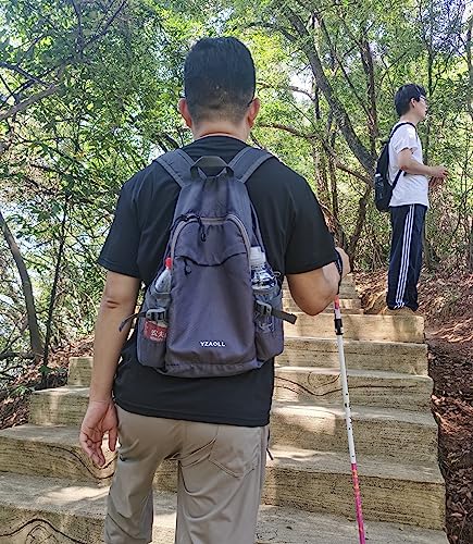 YZAOLL 20L Small Hiking Backpack Lightweight Day Packs, Packable Backpack for Women Men Travel Camping Vacation,Gray - color: A-20l-gray