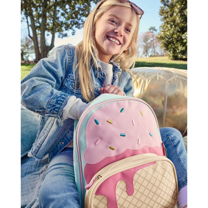 Skip Hop Sparks Little Kid's Backpack, Preschool Ages 3-4, Ice Cream - color: Ice Cream, style: Little Kid Backpack