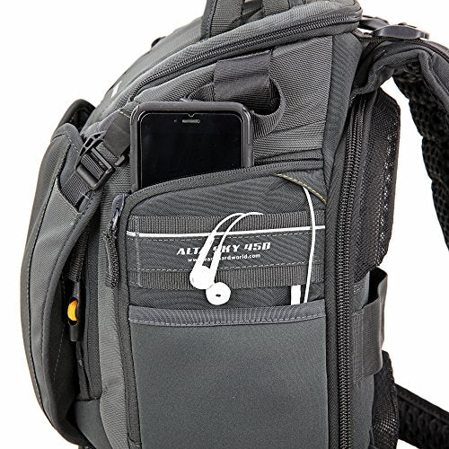 VANGUARD Alta Sky 45D Camera Backpack - Multi-Access DSLR, Drone and Laptop Storage, 22L Capacity, Holds a 13" Laptop - size: Alta Sky 45D