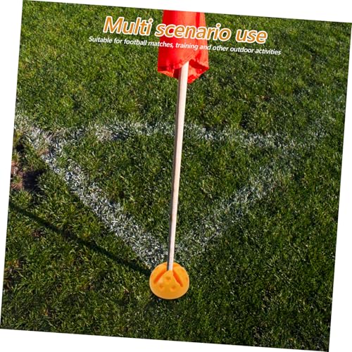 GALPADA Agility Ring Base for Daily Training Football Training Base Speed Drills Pole Enhancing Visibility for Matches