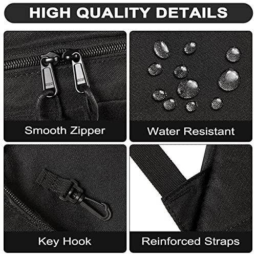 RAVUO School Backpack, Lightweight Classic Bookbag Casual Daypack for Men Women - color: Black