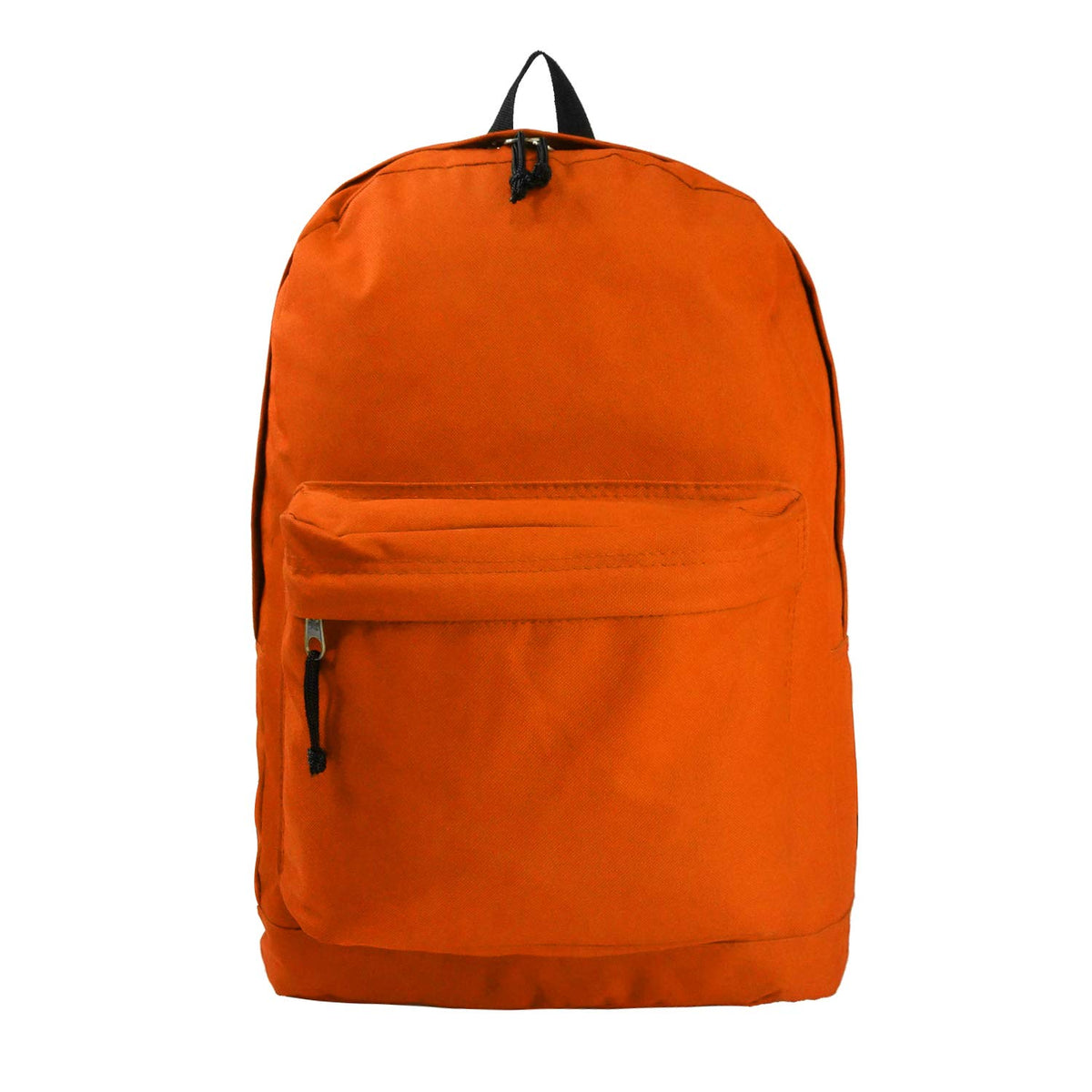 K-Cliffs Classic Bookbag Basic Backpack School Bookbag Student Simple Emergency Survival Daypack - color: Red
