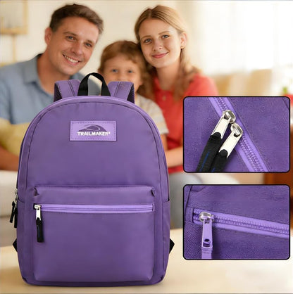 Lightweight Travel Backpack, Casual Daypack, Durable Commuter Bag, Adjustable Shoulder Straps, for Work, Hiking(Purple)