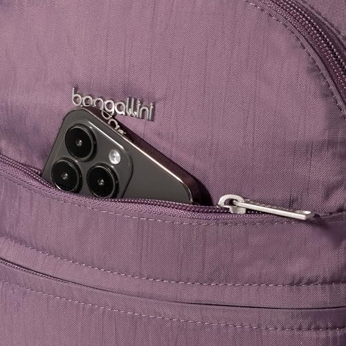 Baggallini Securtex Anti-Theft Vacation Backpack - color: Misty Purple