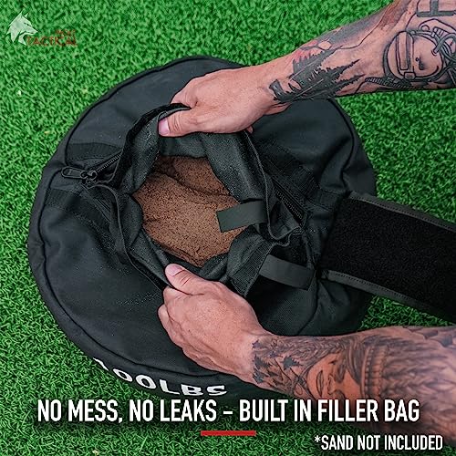 WOLF TACTICAL Sandbag Workout Bag Sand Bags for Weight Training Workout Sandbag Fitness Sand Bag - color: 200 LB