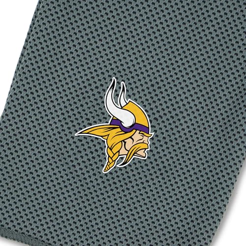 Northwest NFL Minnesota Vikings Cooling Towel, 12" x 40", Charcoal - color: Minnesota Vikings