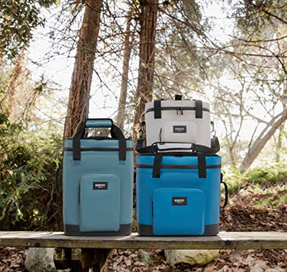 Igloo Trailmate Soft Sided Coolers | Portable Insulated Cooler Bag - color: 36-Can Modern Blue