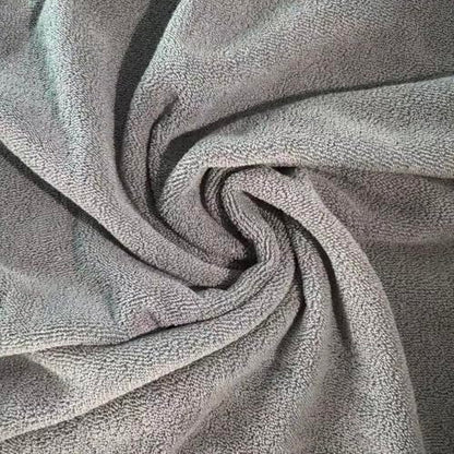 100% Cotton Hand Towel Set of 4, Oversized Ultra Soft Luxury Towels, Thick Plush, Absorbent Heavyweight, Guest Bath, Hotel, Spa, Home Bathroom, Shower,20" x 40" (Grey) - color: Grey