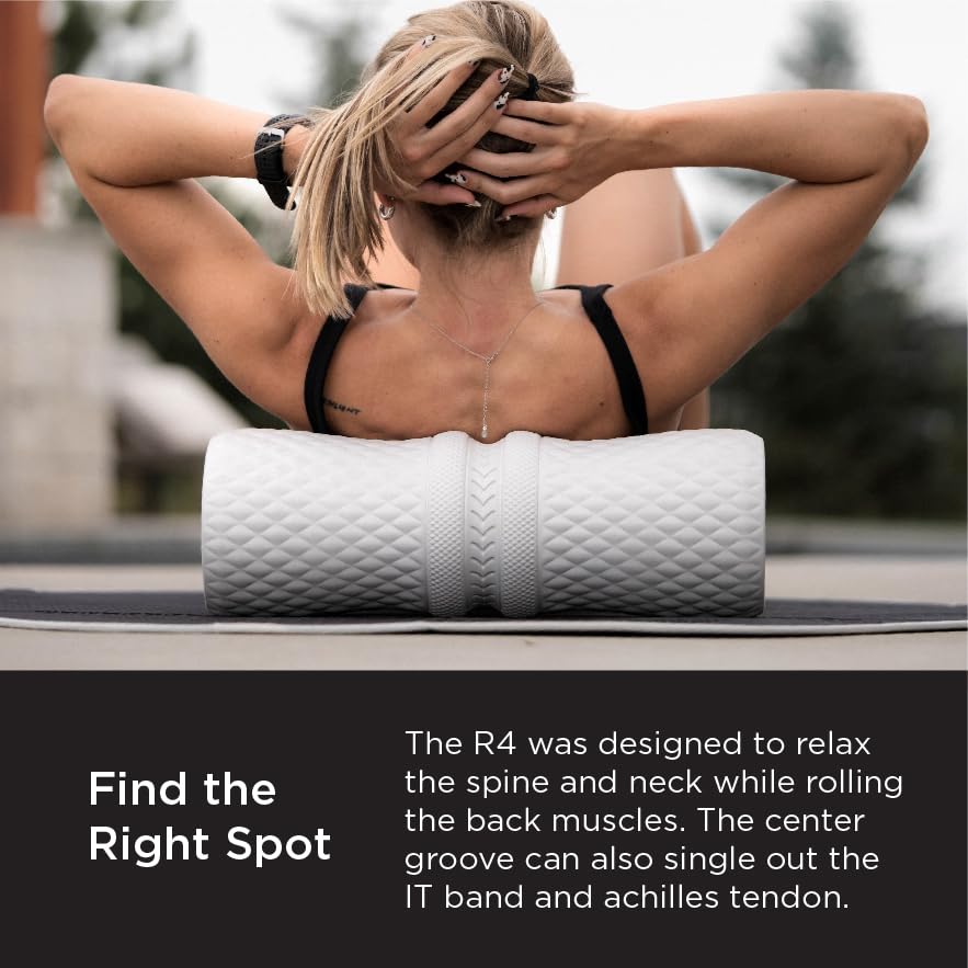 ROLL Recovery R4 (Glacier White) - Body Roller - color: Glacier White