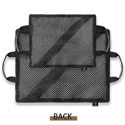 PETAC GEAR Tactical Storage Mesh Pouch Set,Insert Modular Utility Admin Pockets,Travel Organizer EDC Bag - color: Black