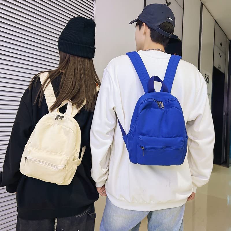 XPONNI Small Backpack Purse for Teen Girls Grunge Accessories Purse Backpack for Women Mini Backpack Purse (White) - color: White