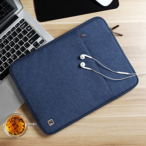 NIDOO 12.5-13.3 Inch Laptop Sleeve Case Protective Cover Notebook Bag for 13.5" Surface Laptop 6 5 4/14" MacBook Pro M1 M2 M3 M4 2024/13.3" ThinkPad L13 X13 / 14.2" Huawei Blue - color: Blue, size: 12.5-13 Inch / 2017 New MacBook Pro